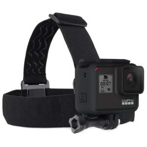 Gopro Head Strap And Quickclip, Black (Achom-001)