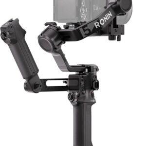 DJI RS 5, Gimbal Stabilizer for Camera Canon/Sony/Panasonic/Nikon/Fujifilm, Fine-Tuning Knobs, 2nd-Gen Automated Axis Locks, Quick-Open Tripod, New Z-Axis Indicator